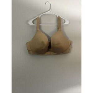 Cacique Beige Underwire Bra Womens Adjustable Straps Comfort Size 44DD